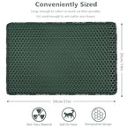 Double Layer Rice Shaped Cat Litter Pad