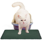 Double Layer Rice Shaped Cat Litter Pad